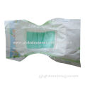 Breathable Baby's Diapers with One-side Waist Band, High Absorbency, Hook-and-loop Tape and ADLNew